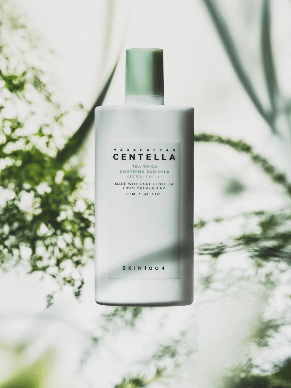 Skin1004 Madagascar Centella Tea Trica Soothing Sun Milk Spf50+ Pa++++